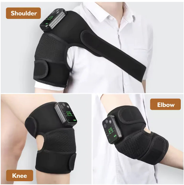 Heated Vibration Massage Knee and Shoulder Pad
