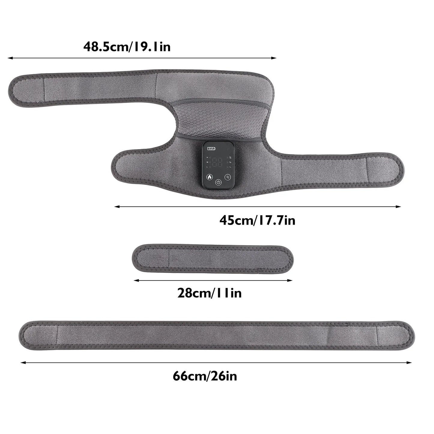 Heated Vibration Massage Knee and Shoulder Pad